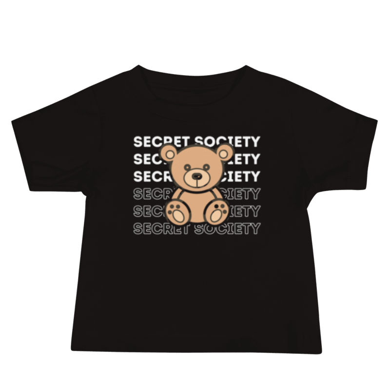 TODDLER SECRET SOCIETY TEDDY BEAR TEE