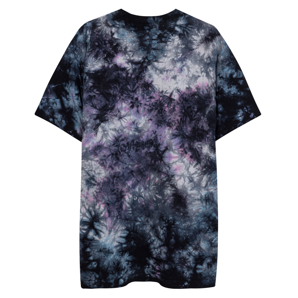 EMBROIDERED SECRET SOCIETY x SHAKAWEAR TIE-DYE TEE